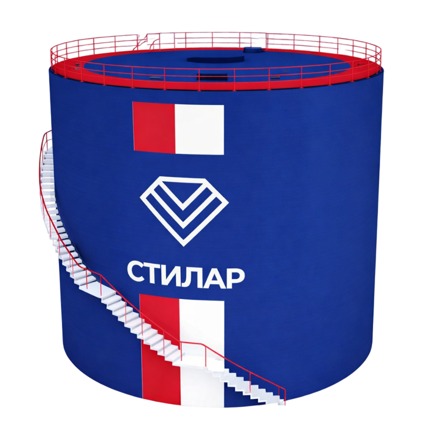 Цельносварной резервуар РВС для спирта 125 м³ от завода-производителя